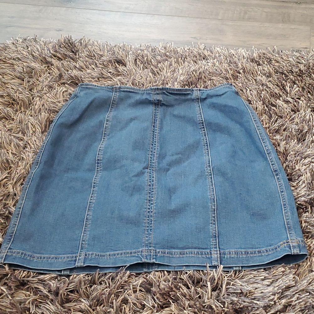 Denim Mini Skirt Size 27